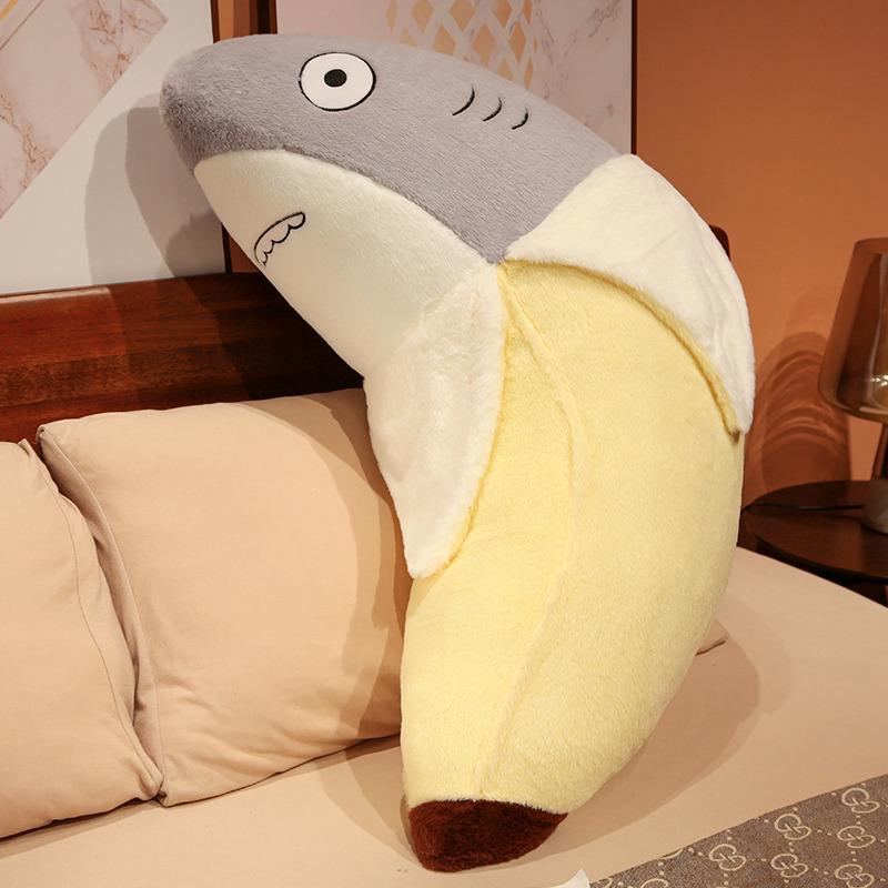 Creative Shark Banana Plush Doll: Soothing Back Pillow & Home Cushion for Girls 45cm (0.35kg)
Creative Shark Banana Plush Doll: Soothing Back Pillow & Home Cushion for Girls 45cm (0.35kg)