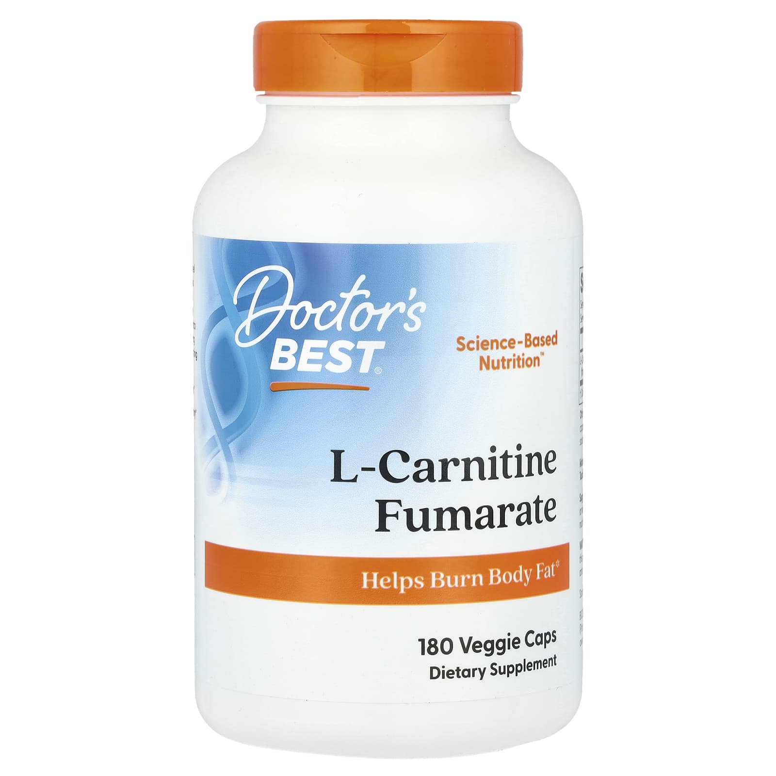 Doctor S Best, L-Carnitine Fumarate, Veggie Capsules, 180 Tablets (500Mg per Veggie Capsule)
Doctor S Best, L-Carnitine Fumarate, Veggie Capsules, 180 Tablets (500Mg per Veggie Capsule)