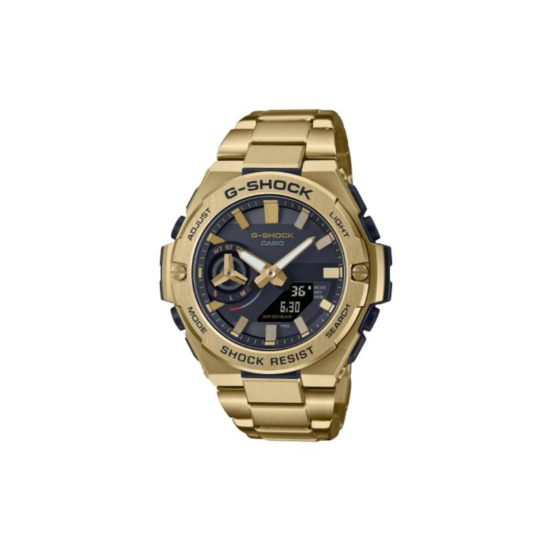 Casio 20 barometric waterproof function, solar quartz movement, stainless steel strap, Japanese and Korean watch, men s watch, black GST-B500GD-9AJF чёрный
Casio 20 barometric waterproof function, solar quartz movement, stainless steel strap, Japanese and Korean watch, men s watch, black GST-B500GD-9AJF чёрный