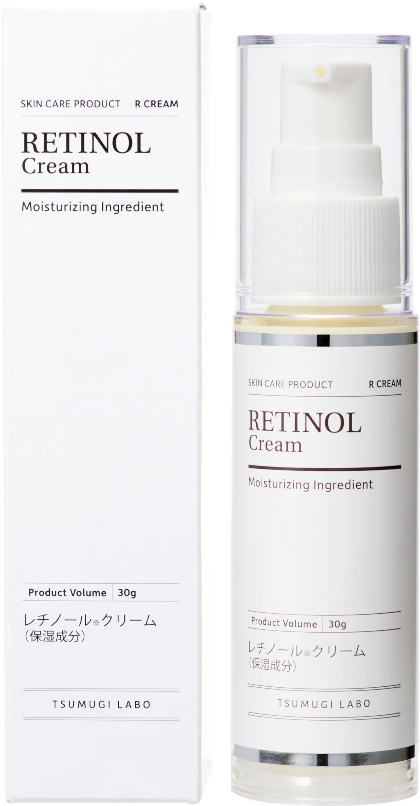 Tsumugi Labo Retinol Cream Beauty Serum неразбавленный раствор высокой концентрации комбинированный 30 г 5%
Tsumugi Labo Retinol Cream Beauty Serum неразбавленный раствор высокой концентрации комбинированный 30 г 5%