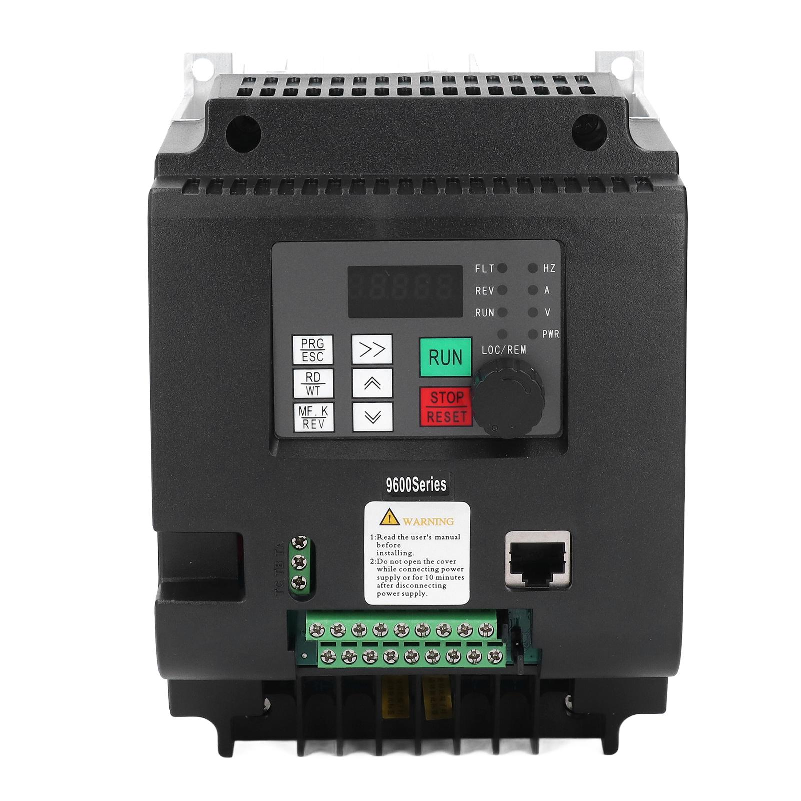 Vector Frequency Converter Micro Variable Frequency Drive Control Inverter 1PH Input 3PH Output 2.2K
Vector Frequency Converter Micro Variable Frequency Drive Control Inverter 1PH Input 3PH Output 2.2K