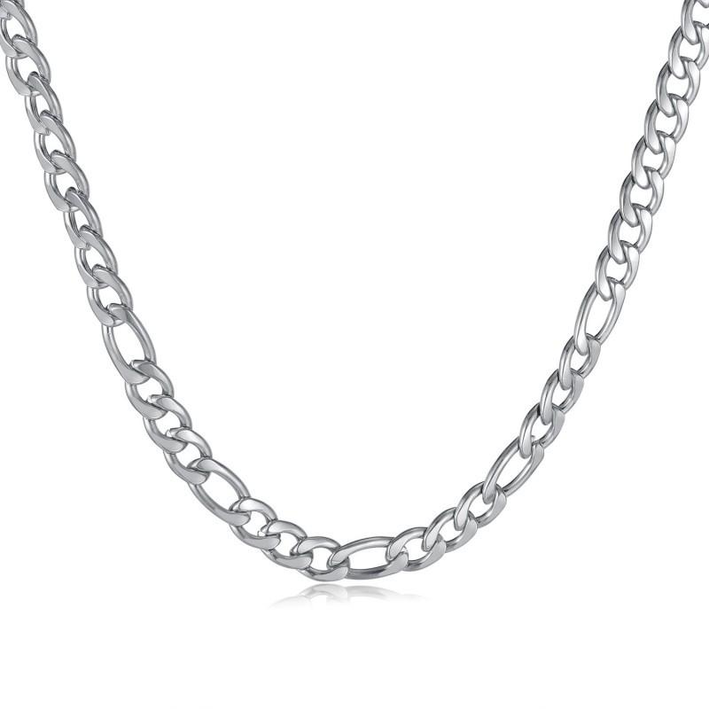 European American Necklace Men s Stainless Steel Fashionable Retro Personality Hip-hop NK Chain Titanium
European American Necklace Men s Stainless Steel Fashionable Retro Personality Hip-hop NK Chain Titanium