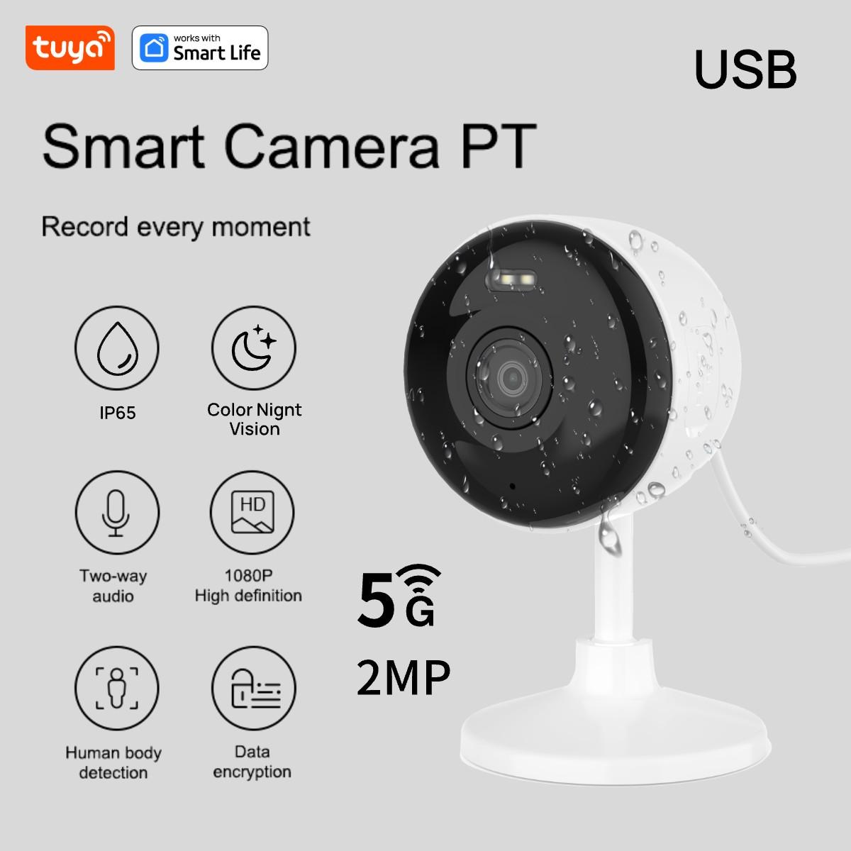 5G & 2.4G Tuya Smart Indoor/Outdoor Security Camera for Home,Baby/Elder/Pet Camera With Phone App,Color Night Vision 2-Way Audio USB-2MP-IPC-Indoor
5G & 2.4G Tuya Smart Indoor/Outdoor Security Camera for Home,Baby/Elder/Pet Camera With Phone App,Color Night Vision 2-Way Audio USB-2MP-IPC-Indoor