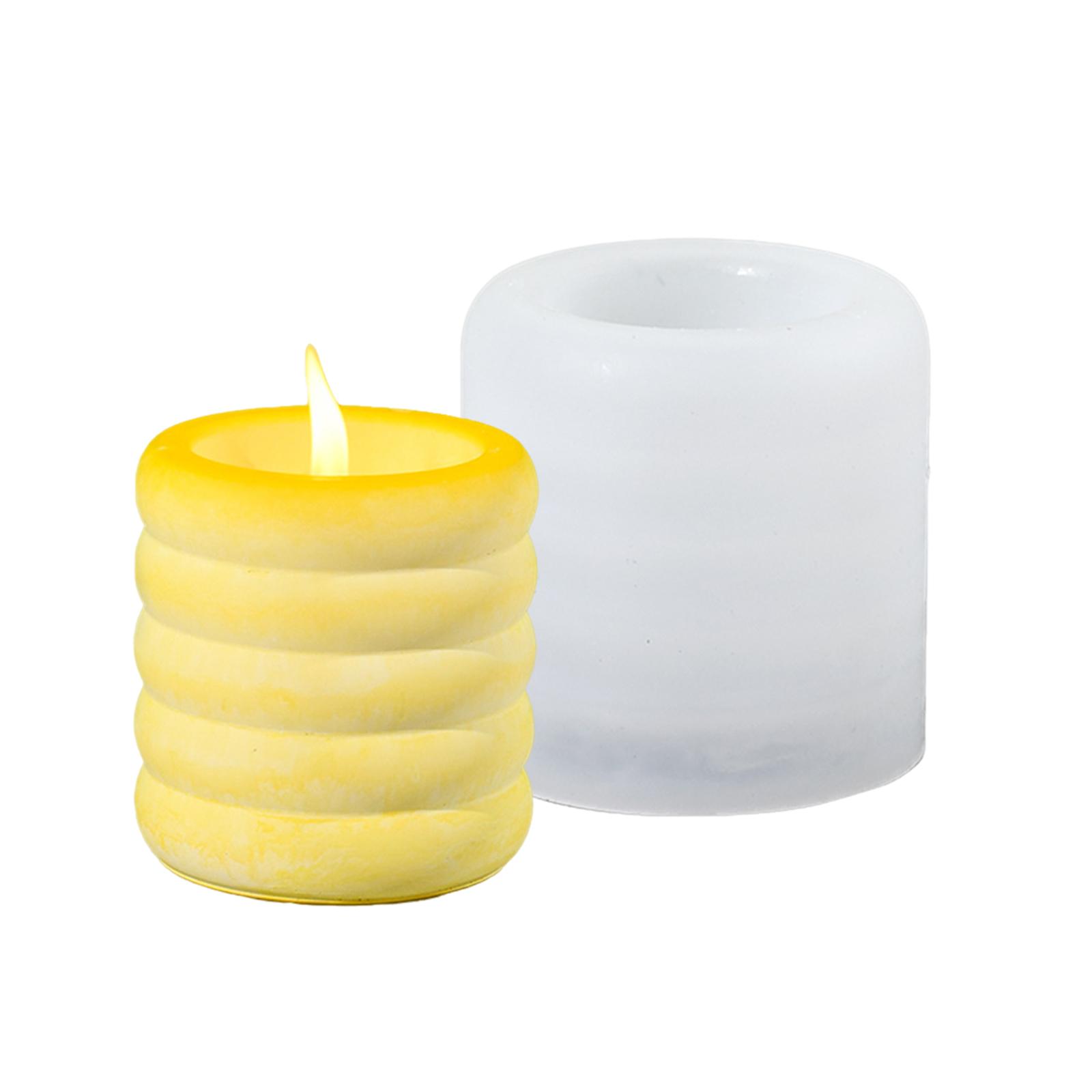 Прочная силиконовая форма для креативных DIY-проектов с пятью кольцами для изготовления ароматических свечей и гипсовой вазы
Прочная силиконовая форма для креативных DIY-проектов с пятью кольцами для изготовления ароматических свечей и гипсовой вазы