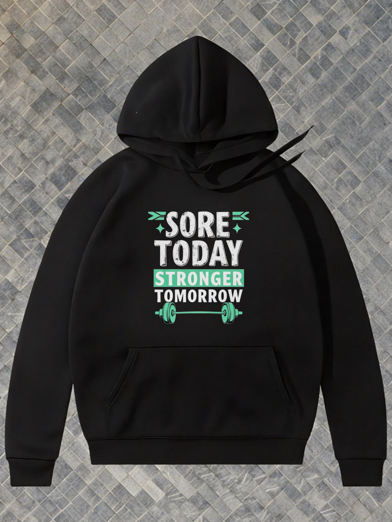 2025 Men s New Autumn And Winter Hooded SweatshirtsMen S Hoodie - Sore Today Stronger Tomorrow Motivational Pullover Sweatshirt, 3XL
2025 Men s New Autumn And Winter Hooded SweatshirtsMen S Hoodie - Sore Today Stronger Tomorrow Motivational Pullover Sweatshirt, 3XL