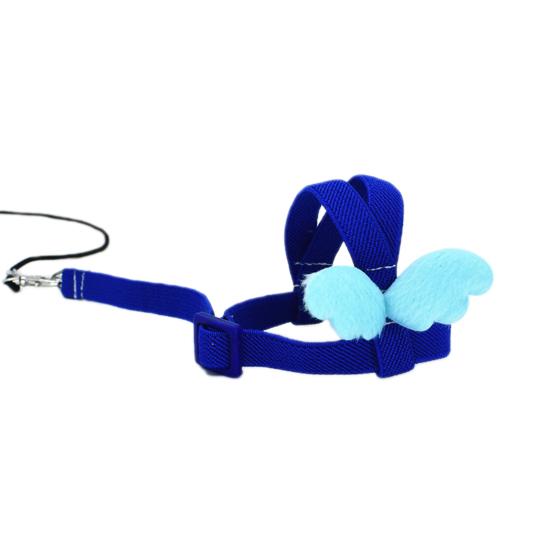 Flexible Parrot Harness Leash Outdoor Training Traction Rope with Angel Wing XS
Flexible Parrot Harness Leash Outdoor Training Traction Rope with Angel Wing XS