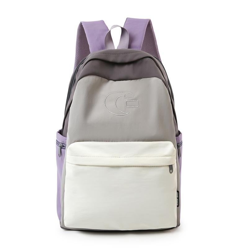 Contrast Color Large Capacity Backpack Unisex Outdoor Backpack фиолетовый
Contrast Color Large Capacity Backpack Unisex Outdoor Backpack фиолетовый