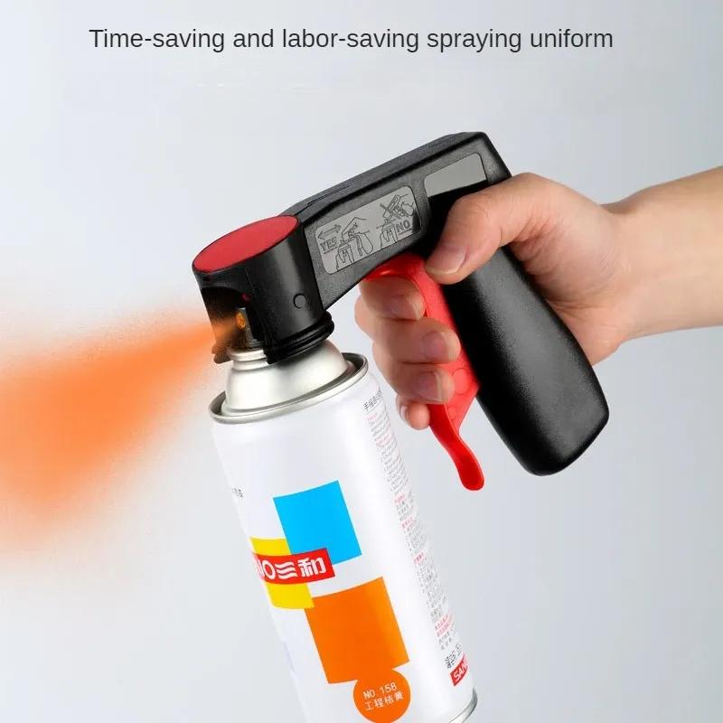 Plastic Portable Spray Paint Handle, Universal Reusable Car Color Changing Film Pasting Self Spraying Hand Spray Gun 1PCS
Plastic Portable Spray Paint Handle, Universal Reusable Car Color Changing Film Pasting Self Spraying Hand Spray Gun 1PCS
