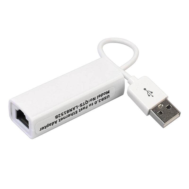 Адаптер Usb2.0 USB до Ethernet 10/100 Мбіт/с Мережева карта Rj45 Адаптер локальної мережі
Адаптер Usb2.0 USB до Ethernet 10/100 Мбіт/с Мережева карта Rj45 Адаптер локальної мережі