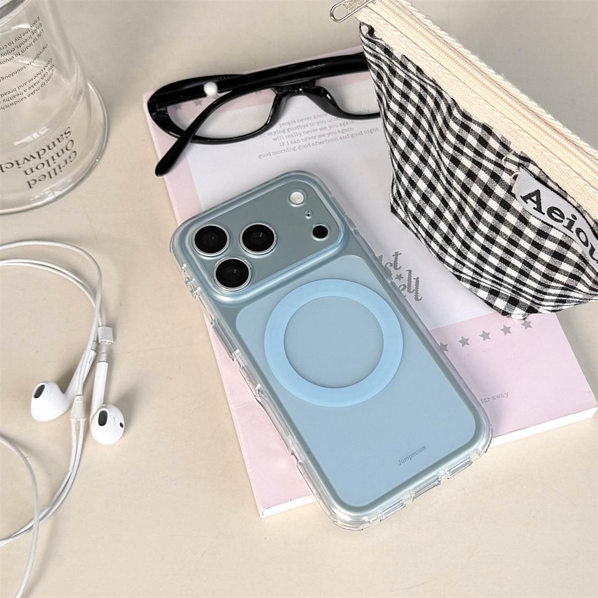 Magnetic Anti-Drop Pink-Purple Semi-Transparent iPhone 15 Pro Max Case iPhone 15 Pro Max
Magnetic Anti-Drop Pink-Purple Semi-Transparent iPhone 15 Pro Max Case iPhone 15 Pro Max