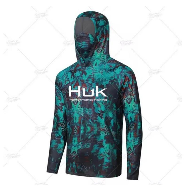 HUK Fishing Hooded Shirt Mask Anti-ultraviolet Collar Suit Men s Long-sleeved Breathable Quick-drying T-shirt XXL
HUK Fishing Hooded Shirt Mask Anti-ultraviolet Collar Suit Men s Long-sleeved Breathable Quick-drying T-shirt XXL