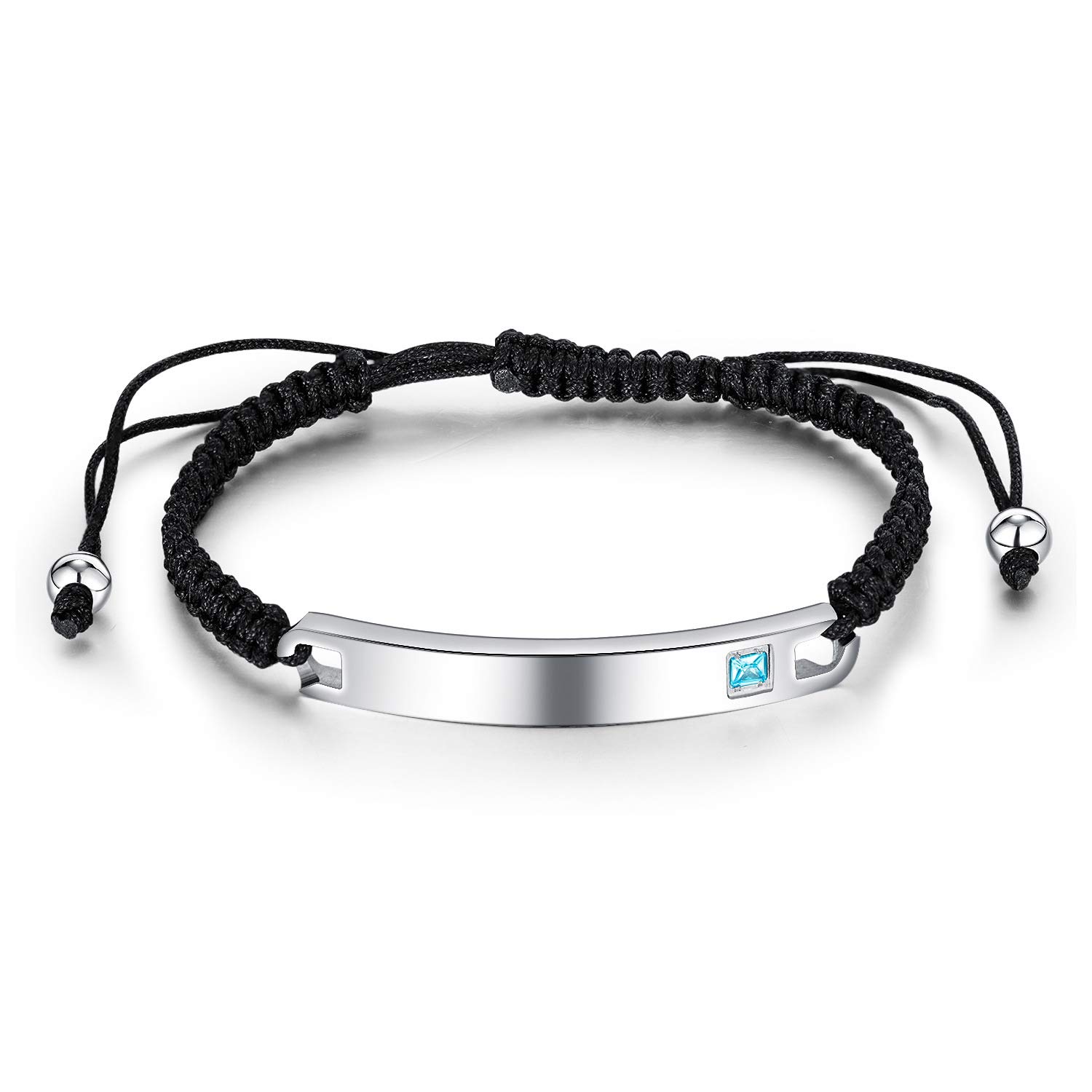 Brama Bracelet Pair Couple Style Zirconia Silver Plated Adjustable Bracelet Popular Men s Women s Women s (Silver-Men)
Brama Bracelet Pair Couple Style Zirconia Silver Plated Adjustable Bracelet Popular Men s Women s Women s (Silver-Men)