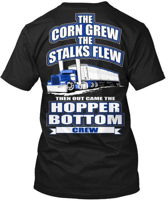 Hopper Bottom Crew Grain Left Chest Corn Stalks T-Shirt Made in USA S to 5XL 3XL
Hopper Bottom Crew Grain Left Chest Corn Stalks T-Shirt Made in USA S to 5XL 3XL