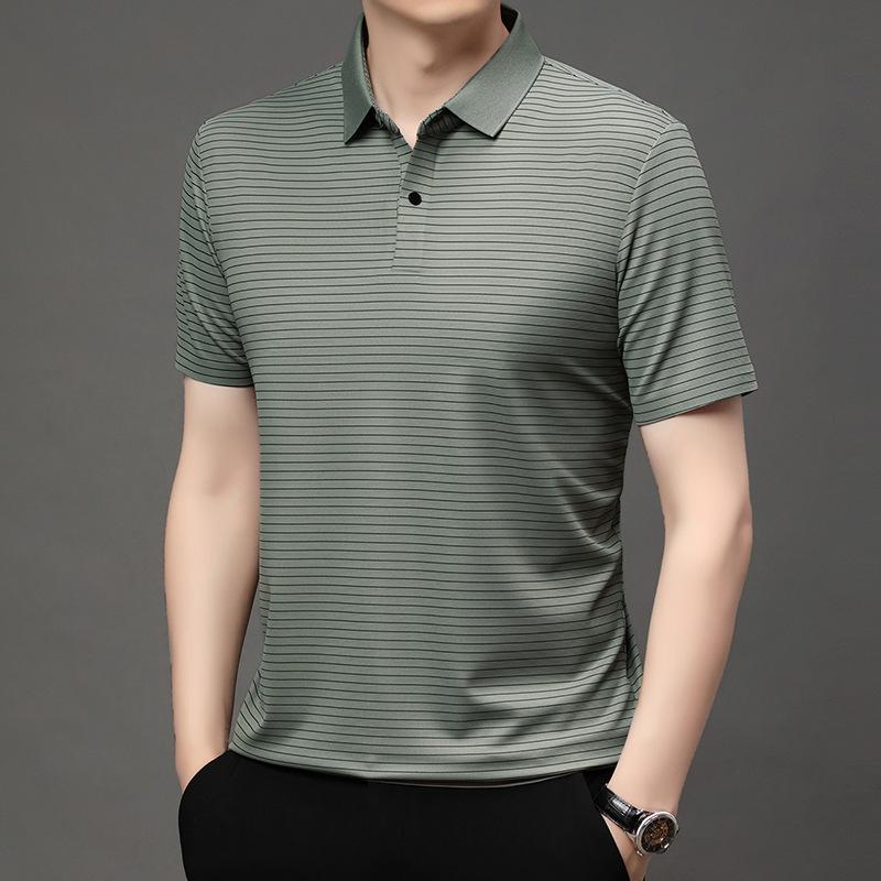 Высококачественная мужская дышащая футболка с короткими рукавами из тонкого шелка Ice Silk, повседневная одежда с короткими рукавами, рубашка поло 4XL
Высококачественная мужская дышащая футболка с короткими рукавами из тонкого шелка Ice Silk, повседневная одежда с короткими рукавами, рубашка поло 4XL