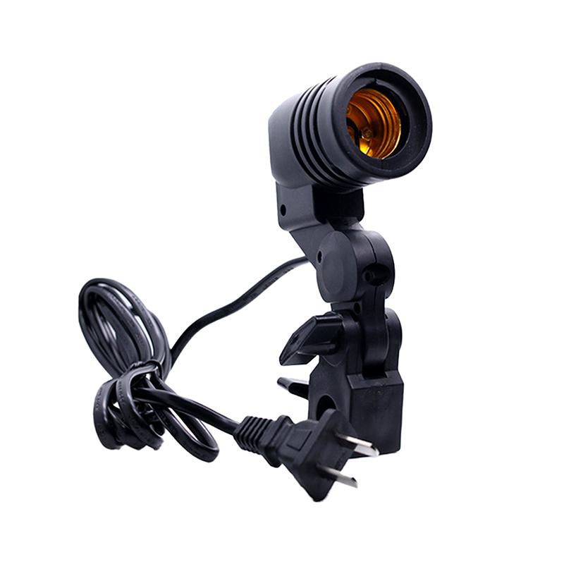 E27 AC Socket Single Head Bulb Holder Photography Light Mount With 1.8M Cable Cord For Photo Stand
E27 AC Socket Single Head Bulb Holder Photography Light Mount With 1.8M Cable Cord For Photo Stand