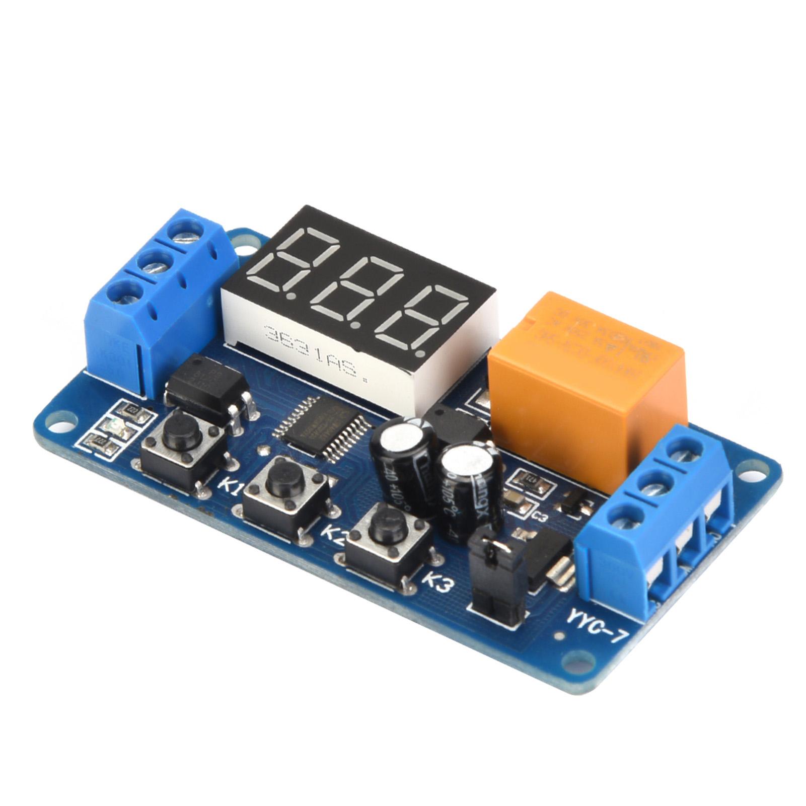 Adjustable Cycle Timer Control Relay Time Delay Switch Module 3V 3.7V 4.5v 5v 6v 7.4V
Adjustable Cycle Timer Control Relay Time Delay Switch Module 3V 3.7V 4.5v 5v 6v 7.4V