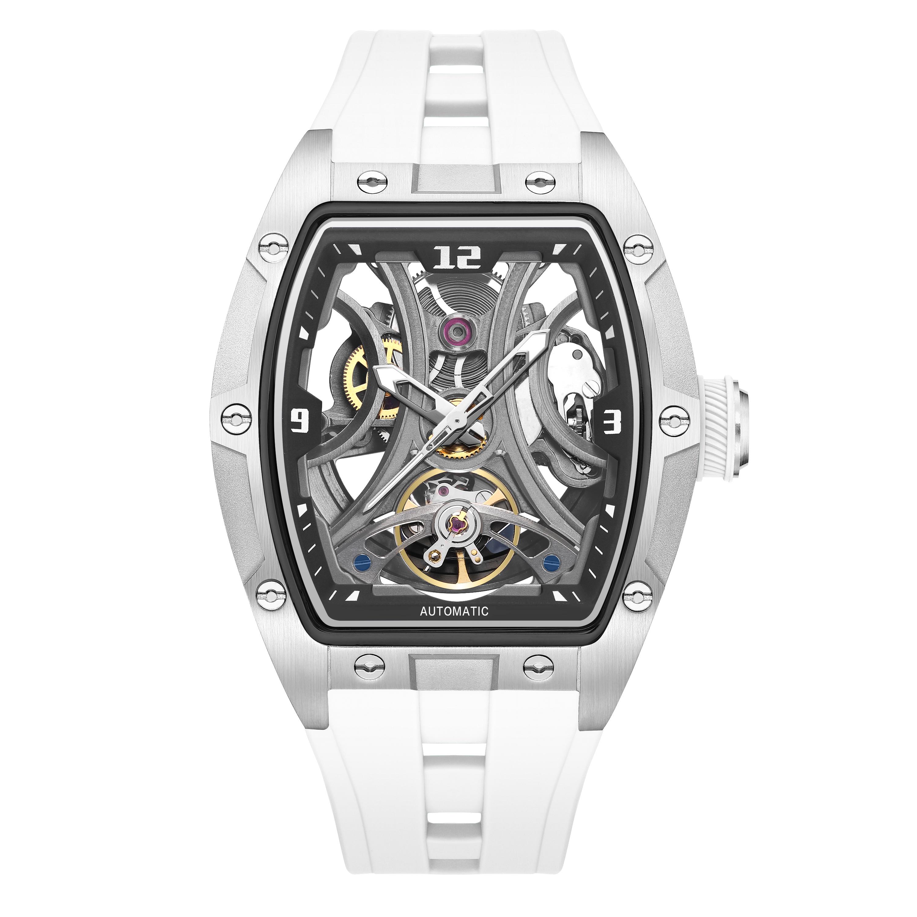 MEGIR Brand Tonneau Skeleton Dial Automatic Men Watch Waterproof Luminous Sport Mechanical Business Wrist Watches Gift for Man 2245 білий
MEGIR Brand Tonneau Skeleton Dial Automatic Men Watch Waterproof Luminous Sport Mechanical Business Wrist Watches Gift for Man 2245 білий