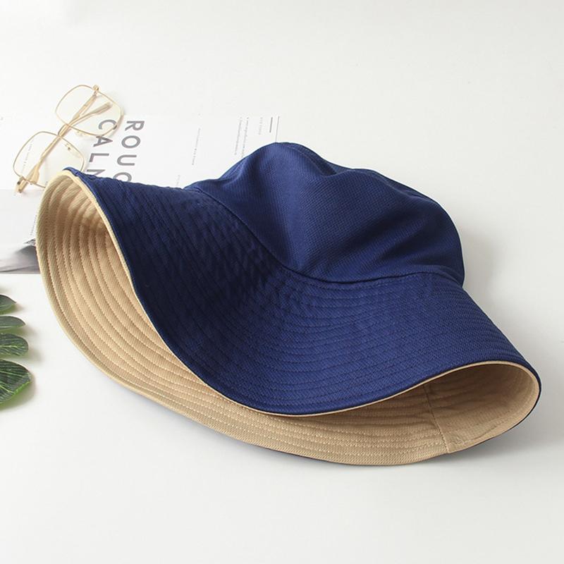 Korean Striped Double-sided Women Bucket Hat Wide Brim Anti-UV Sun Protection Panama Cap Outdoor Beach Travel Fishmen Caps
Korean Striped Double-sided Women Bucket Hat Wide Brim Anti-UV Sun Protection Panama Cap Outdoor Beach Travel Fishmen Caps