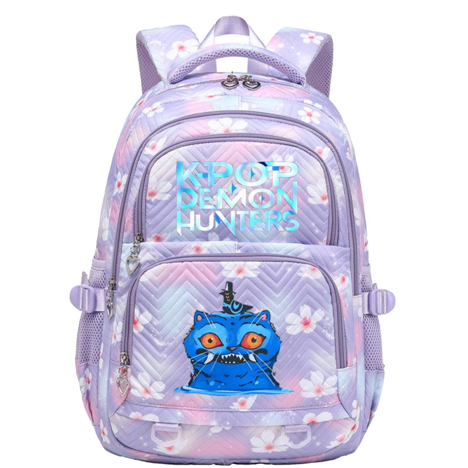 Рюкзак большой вместимости для учеников начальной и средней школы, мультяжная наплечная сумка и пенал для детей One Size