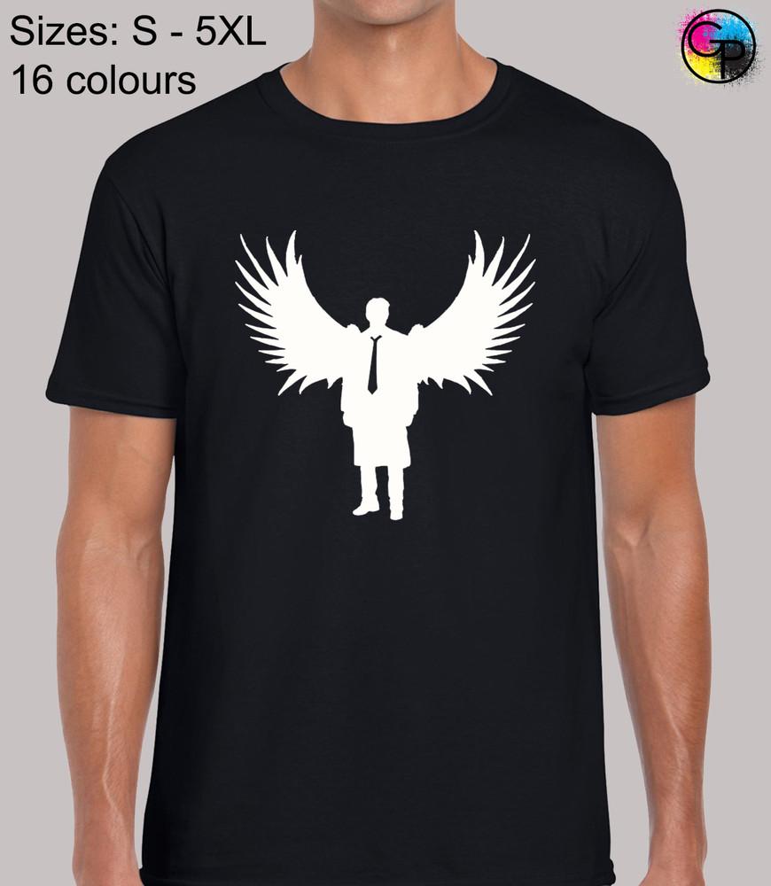 Castiel Silhouette Supernatural Winchester Novelty Regular Fit T-Shirt for Men S
Castiel Silhouette Supernatural Winchester Novelty Regular Fit T-Shirt for Men S