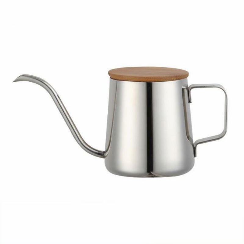 Stainless Steel Teapot Coffee Rondel Cap Non-stick Drop Long Pour Cup Kettle Home Kitchen Kitchenware
Stainless Steel Teapot Coffee Rondel Cap Non-stick Drop Long Pour Cup Kettle Home Kitchen Kitchenware