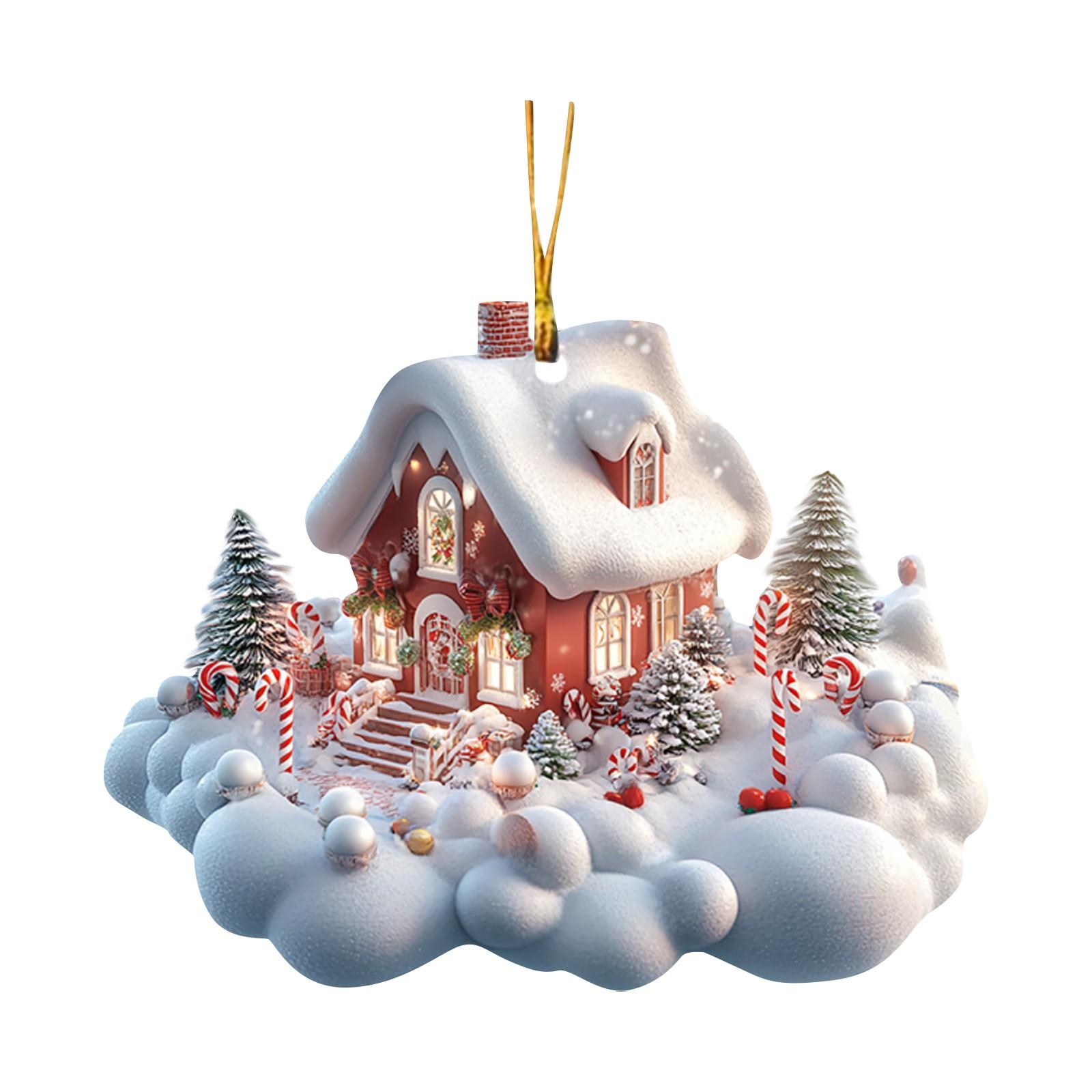 Подвеска для автомобиля «Рождественский иглу» Акриловая подвеска Подвеска «Рождественская елка» One Size
Подвеска для автомобиля «Рождественский иглу» Акриловая подвеска Подвеска «Рождественская елка» One Size