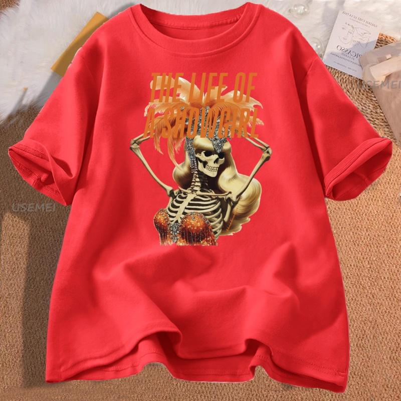 The Life of A Showgirl Halloween T Shirt Women Ladies Graphic T Shirts Music Cotton Short Sleeve Streetwear Tshirts Clothes S
The Life of A Showgirl Halloween T Shirt Women Ladies Graphic T Shirts Music Cotton Short Sleeve Streetwear Tshirts Clothes S