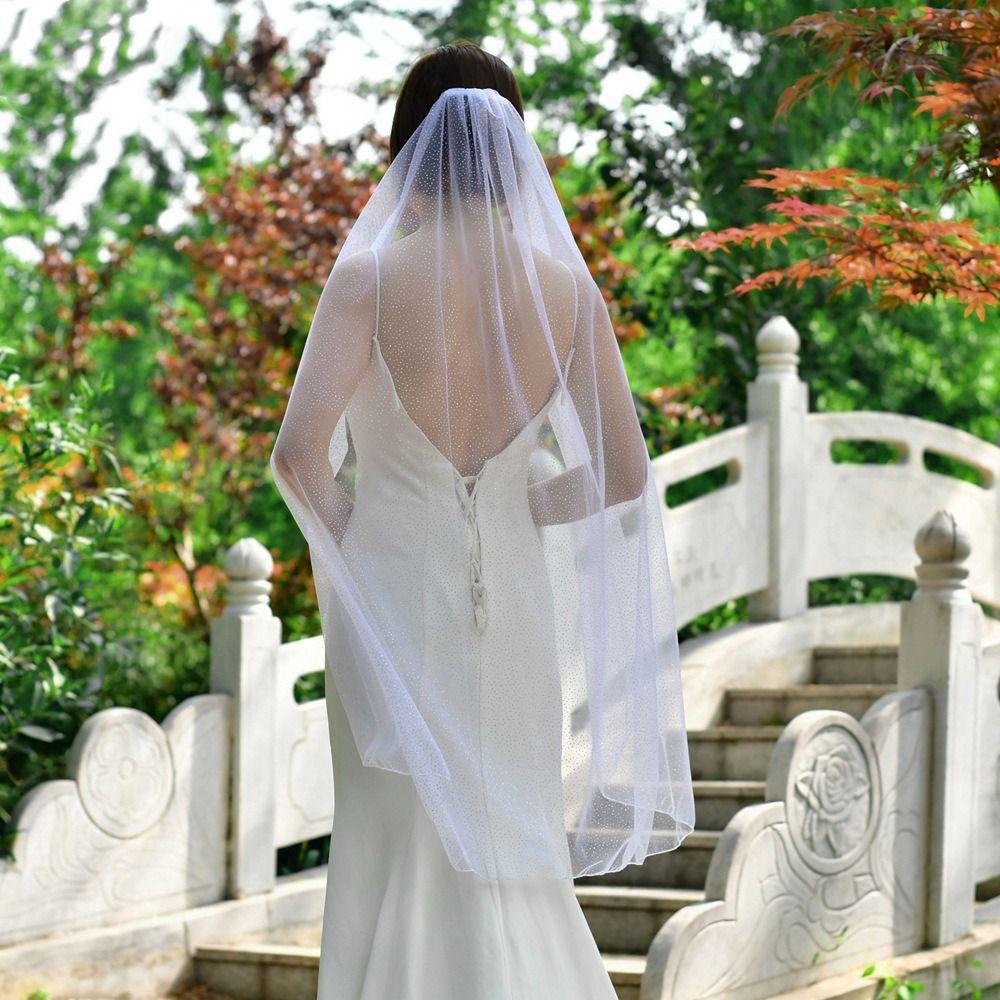 One Layer Long Photograph Bride Accessories Wedding Gauze Bridal Glitter Veil Bride s Head Gauze шампанского
One Layer Long Photograph Bride Accessories Wedding Gauze Bridal Glitter Veil Bride s Head Gauze шампанского