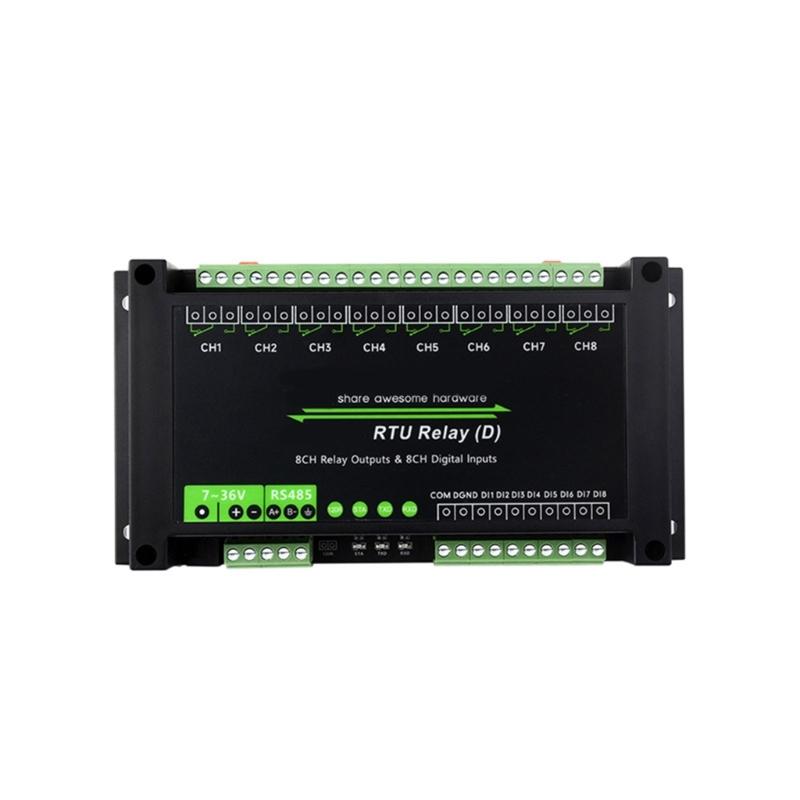 Промисловий 8-канальний модуль керування Modbus RTU 8CH Модуль RS485 Цифровий вхід RS485 Зв язок
Промисловий 8-канальний модуль керування Modbus RTU 8CH Модуль RS485 Цифровий вхід RS485 Зв язок