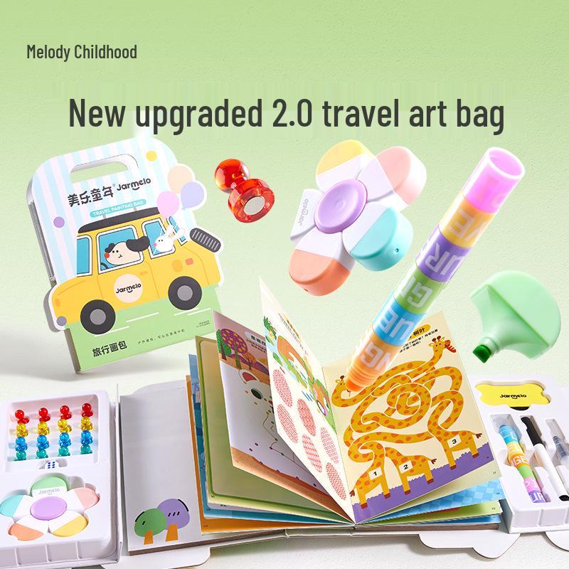 Meile Travel Drawing Bag: Educational Watercolor Game for Kids - Outdoor Parent-Child Activity
Meile Travel Drawing Bag: Educational Watercolor Game for Kids - Outdoor Parent-Child Activity
