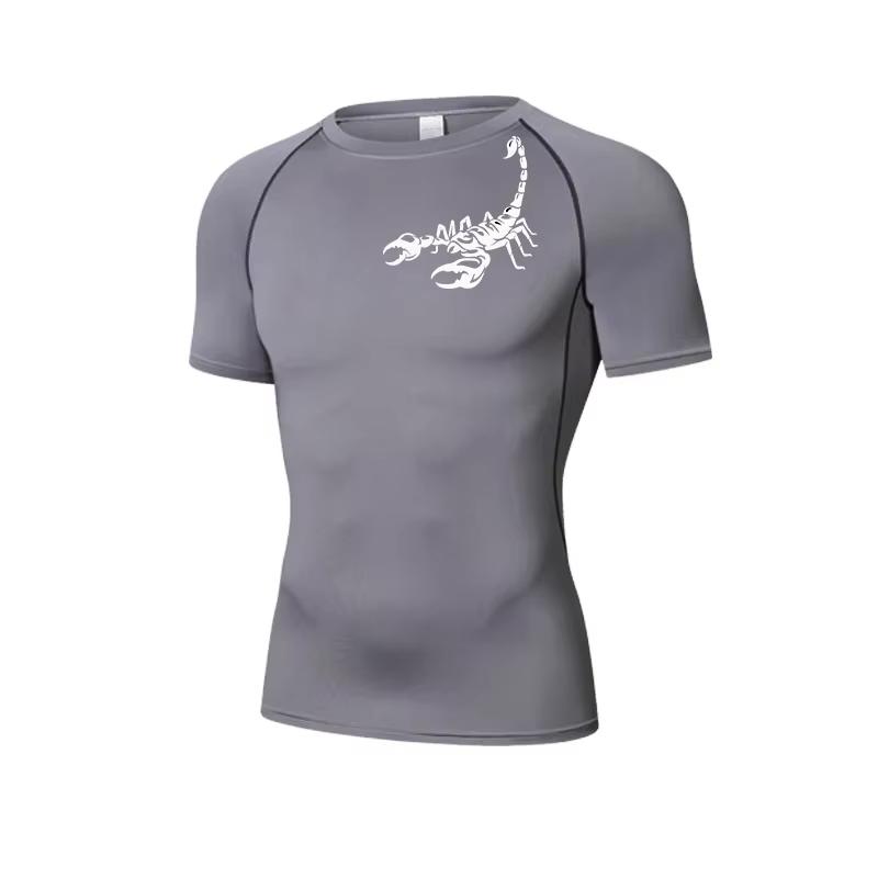 Mens Running Compression T-shirt Short Sleeve Sport Tees Gym Fitness Sweatshirt Male Jogging Tracksuit Homme Athletic RL0660 XXXL
Mens Running Compression T-shirt Short Sleeve Sport Tees Gym Fitness Sweatshirt Male Jogging Tracksuit Homme Athletic RL0660 XXXL