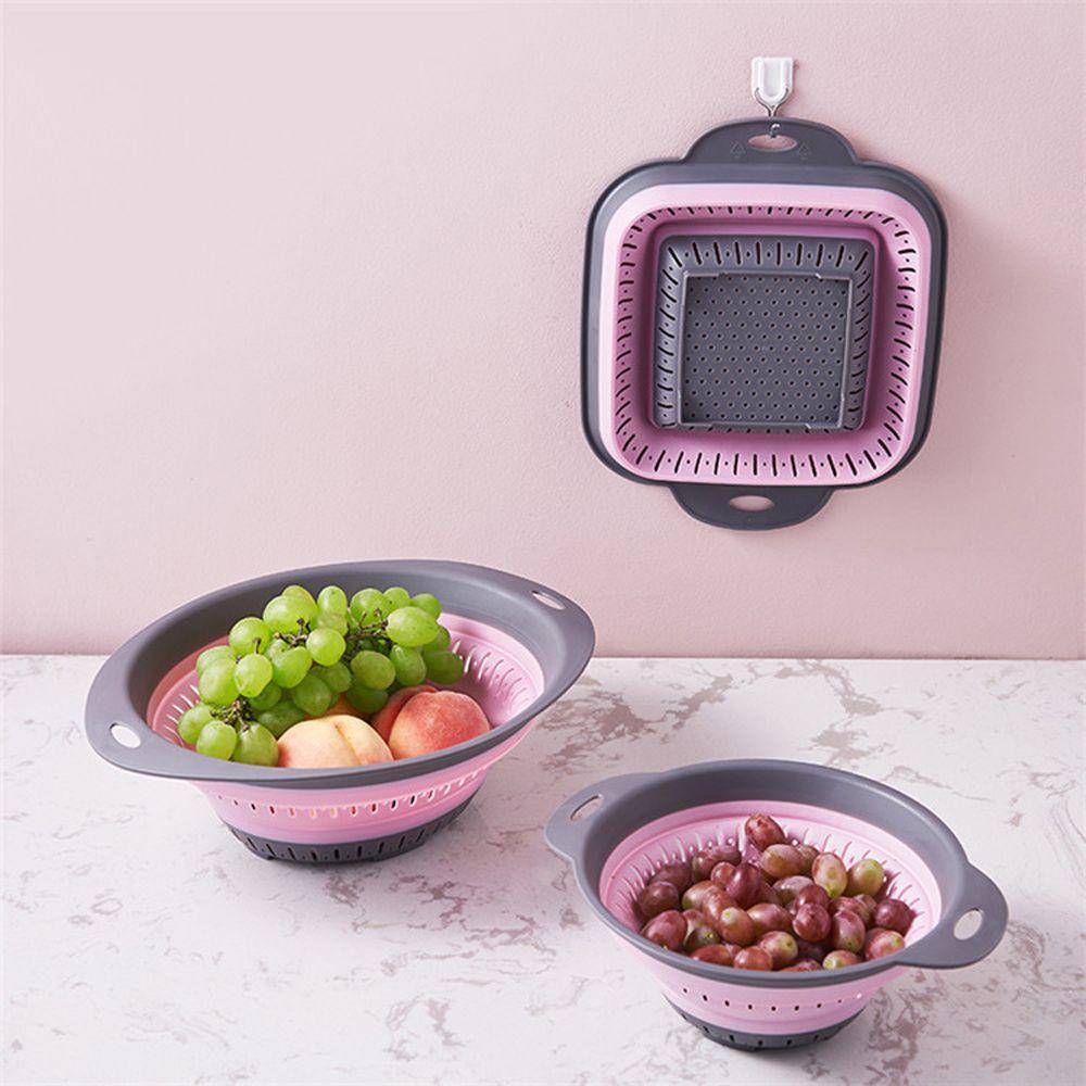 Silicone Foldable Collapsible Draining Organzier Storage Basket Drainer Baskets Kitchen Gadgets
Silicone Foldable Collapsible Draining Organzier Storage Basket Drainer Baskets Kitchen Gadgets