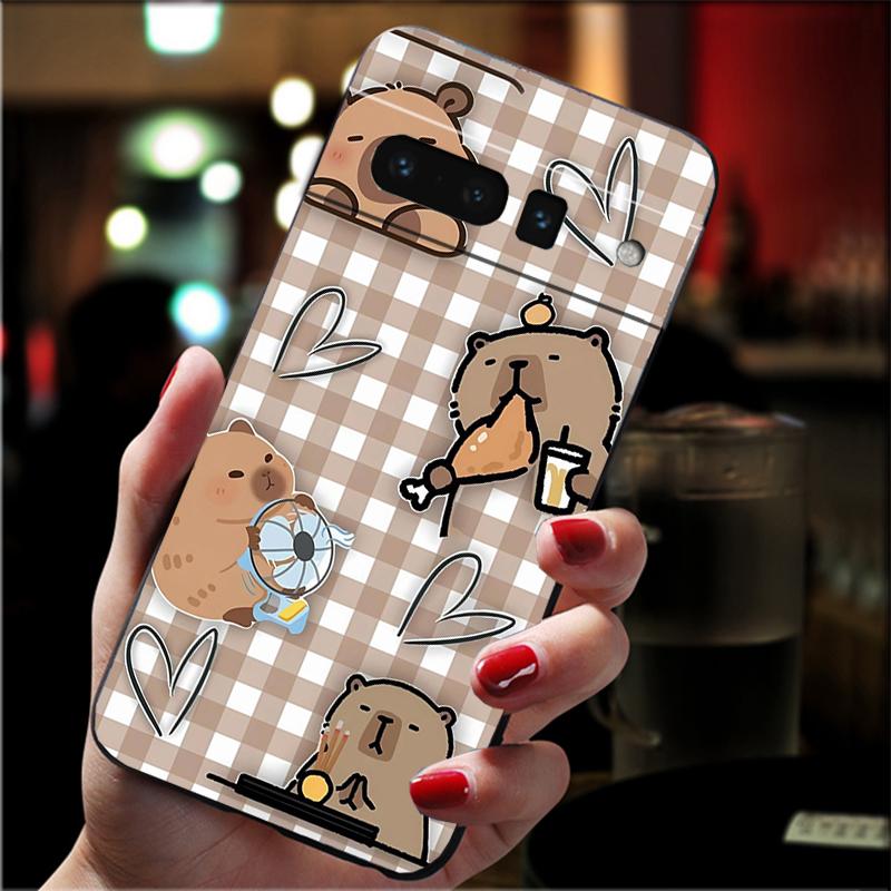Cute Capybara cartoon Carcasa Funda Phone Case For Google Pixel 10 9 Pro XL 9A 8 7 6 Pro Pixel 8A 7A 6A Pixel 8 7 6 5 Case Google Pixel 7
Cute Capybara cartoon Carcasa Funda Phone Case For Google Pixel 10 9 Pro XL 9A 8 7 6 Pro Pixel 8A 7A 6A Pixel 8 7 6 5 Case Google Pixel 7