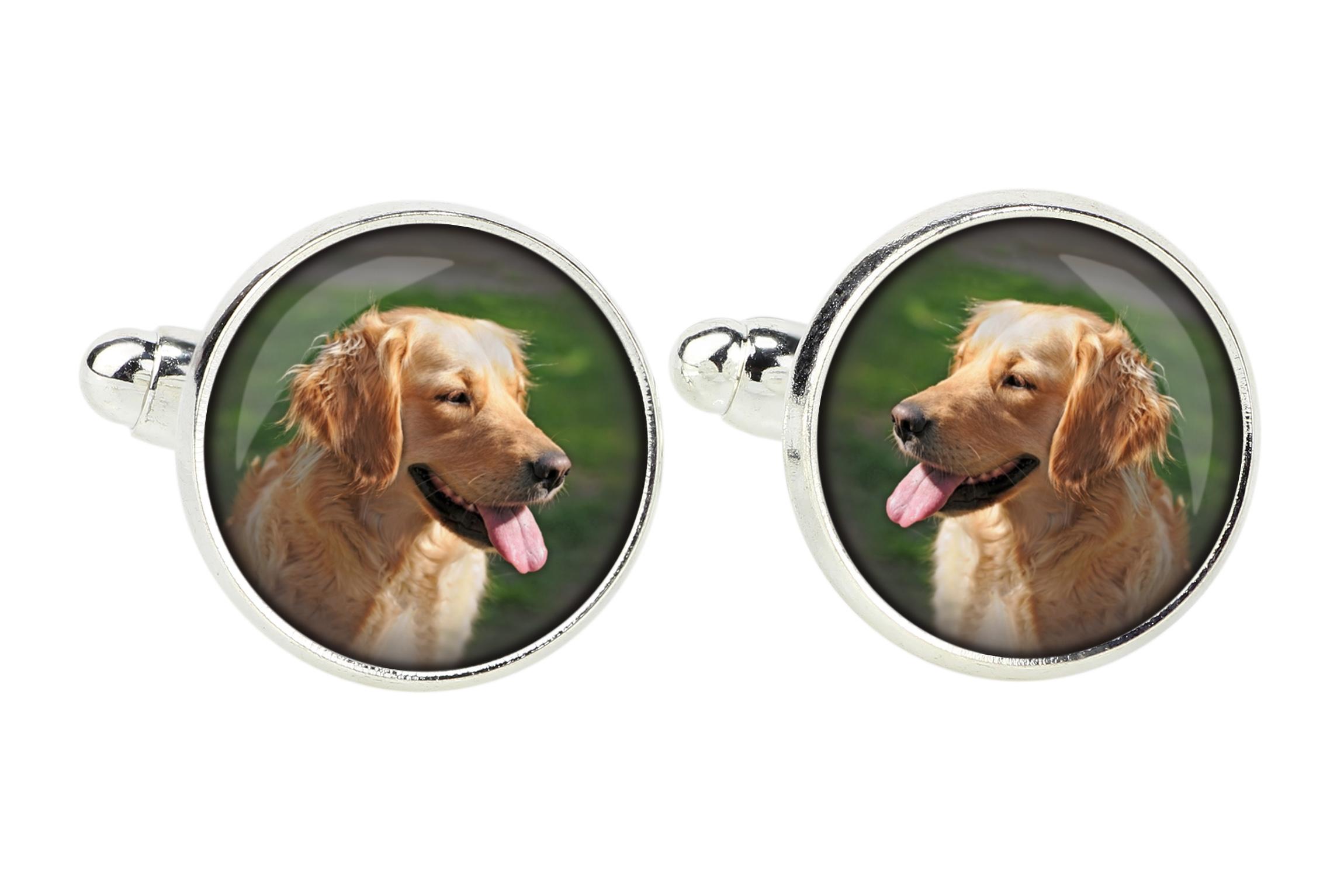 Golden Retriever - cufflinks, a shirt accessory, a shirt pendant from the Art-Dog brand срібний
Golden Retriever - cufflinks, a shirt accessory, a shirt pendant from the Art-Dog brand срібний