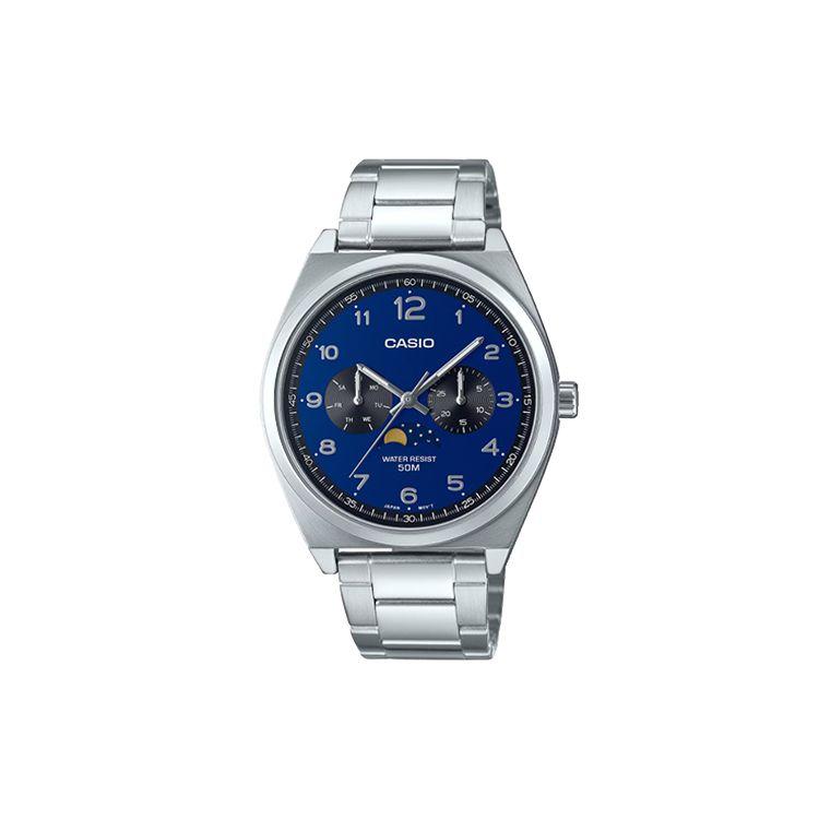 Casio Standard Series Quartz Movement Stainless Steel Watch Men watches Blue MTP-M300D-2AV Blue Dial
Casio Standard Series Quartz Movement Stainless Steel Watch Men watches Blue MTP-M300D-2AV Blue Dial