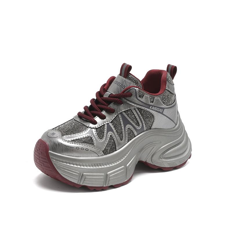 Thick-soled heightening dad shoes autumn color matching versatile sports shoes breathable versatile shoes high value 40
Thick-soled heightening dad shoes autumn color matching versatile sports shoes breathable versatile shoes high value 40