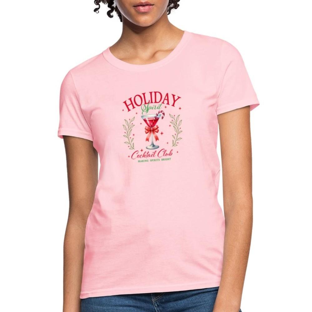 Holiday Spirit Cocktail Club | Making Spirits Bright | Christmas Women s T-Shirt 2XL
Holiday Spirit Cocktail Club | Making Spirits Bright | Christmas Women s T-Shirt 2XL
