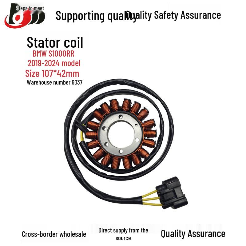 Compatible Magneto Coil for BMW S1000RR Motorcycles (2019-2024 Models) 2-cylinder
Compatible Magneto Coil for BMW S1000RR Motorcycles (2019-2024 Models) 2-cylinder