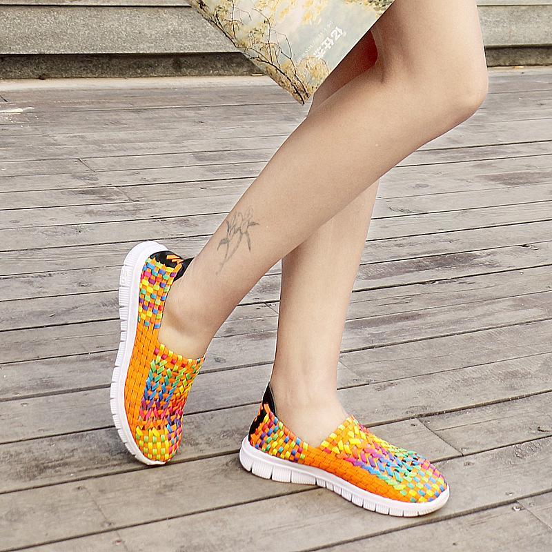 Four Seasons New Hollow Woven Shoes Fashion Breathable Comfortable Korean Version Casual Women s Shoes Foot Lazy Shoes 41 фарби люмінесцентні зелений колір
Four Seasons New Hollow Woven Shoes Fashion Breathable Comfortable Korean Version Casual Women s Shoes Foot Lazy Shoes 41 фарби люмінесцентні зелений колір