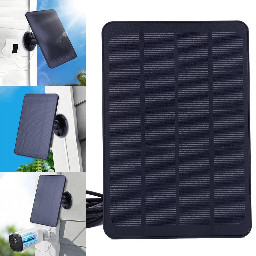 4W 5V Solar Charging Panel Waterproof Adjustable Wall Mount Bracket with 9.8FT Charging Cable for Ring Stick Up&Spotlight Camera China Mainland
4W 5V Solar Charging Panel Waterproof Adjustable Wall Mount Bracket with 9.8FT Charging Cable for Ring Stick Up&Spotlight Camera China Mainland