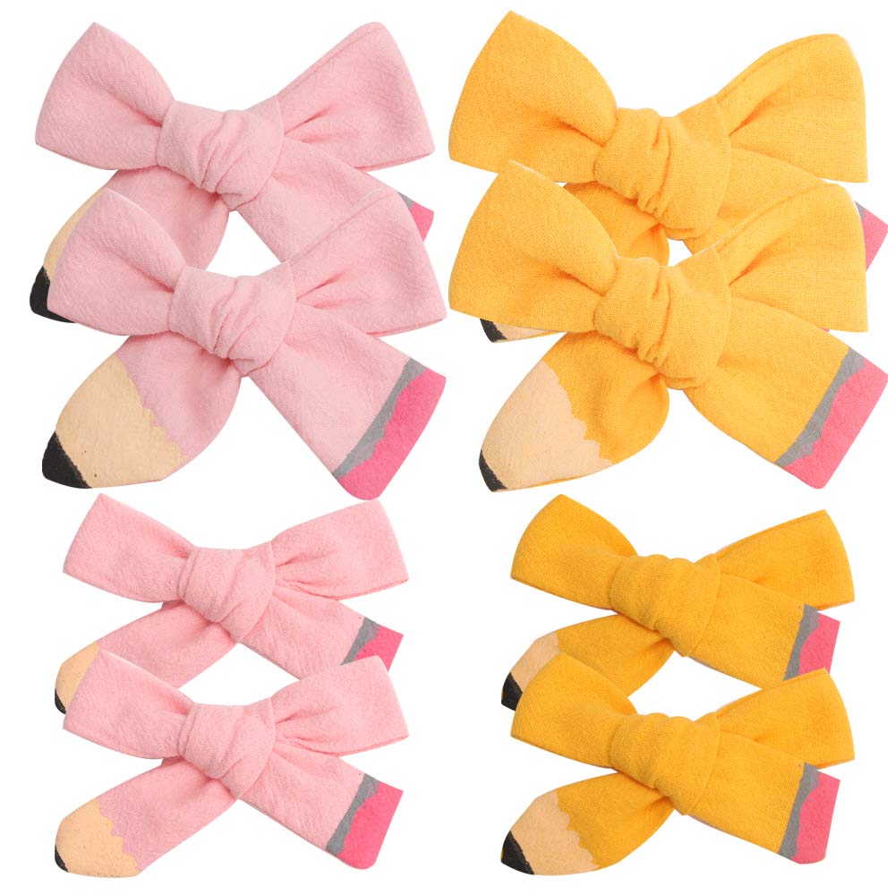 Back To School Hair Clips Unique Pencil Hairpin For Girls Cute Bows Barrettes Solid Handmade Hairgrips Children Hair Accessories
Back To School Hair Clips Unique Pencil Hairpin For Girls Cute Bows Barrettes Solid Handmade Hairgrips Children Hair Accessories