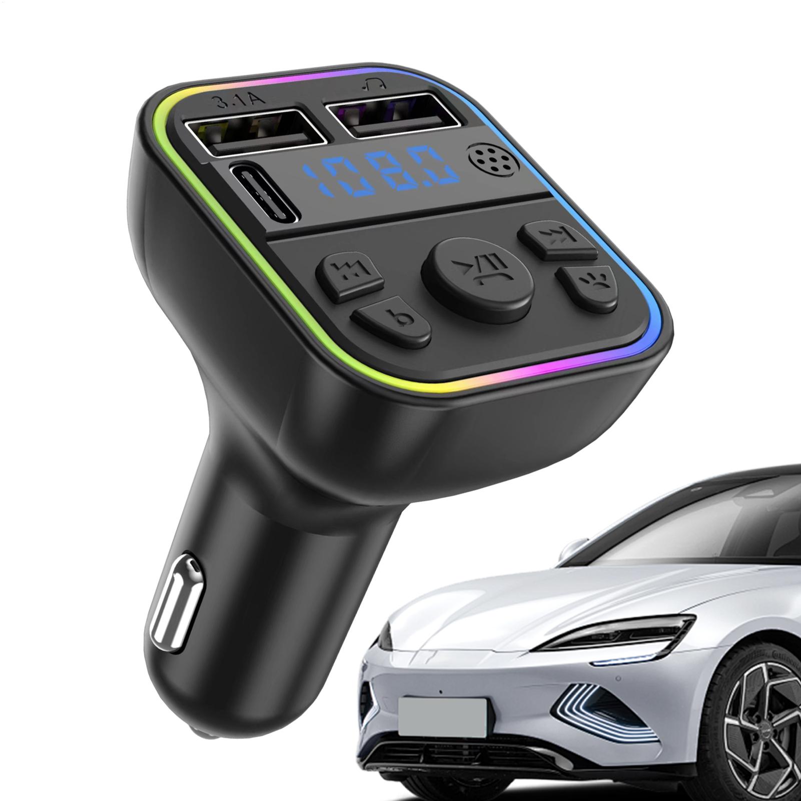 Radio Transmitter For Car MP3 Music Player Wireless Car Adapter Multifunctional Car Music Adapter Calling & Audio Receiver CN
Radio Transmitter For Car MP3 Music Player Wireless Car Adapter Multifunctional Car Music Adapter Calling & Audio Receiver CN