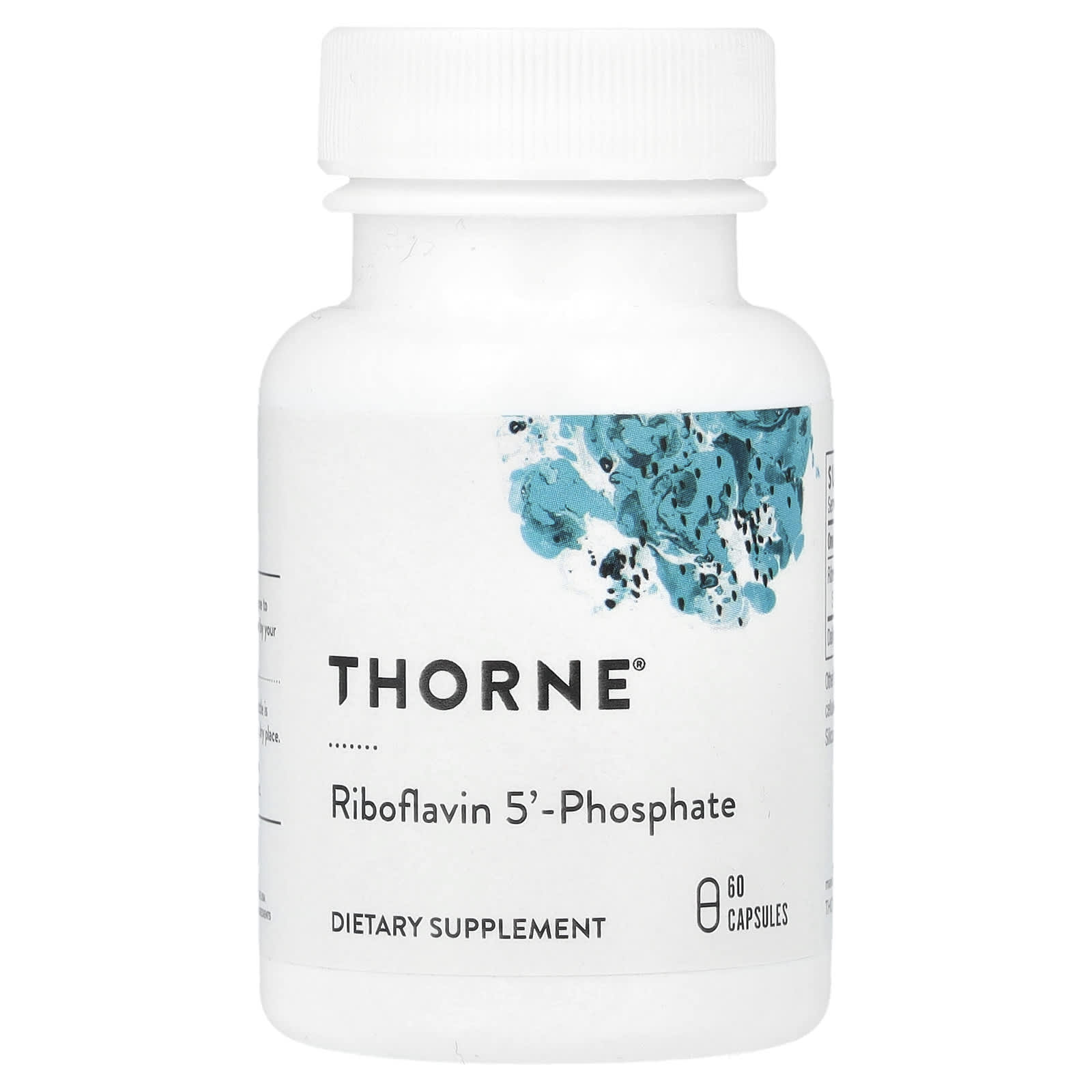 Thorne, Riboflavin 5 Phosphate, 60 Capsules
Thorne, Riboflavin 5 Phosphate, 60 Capsules