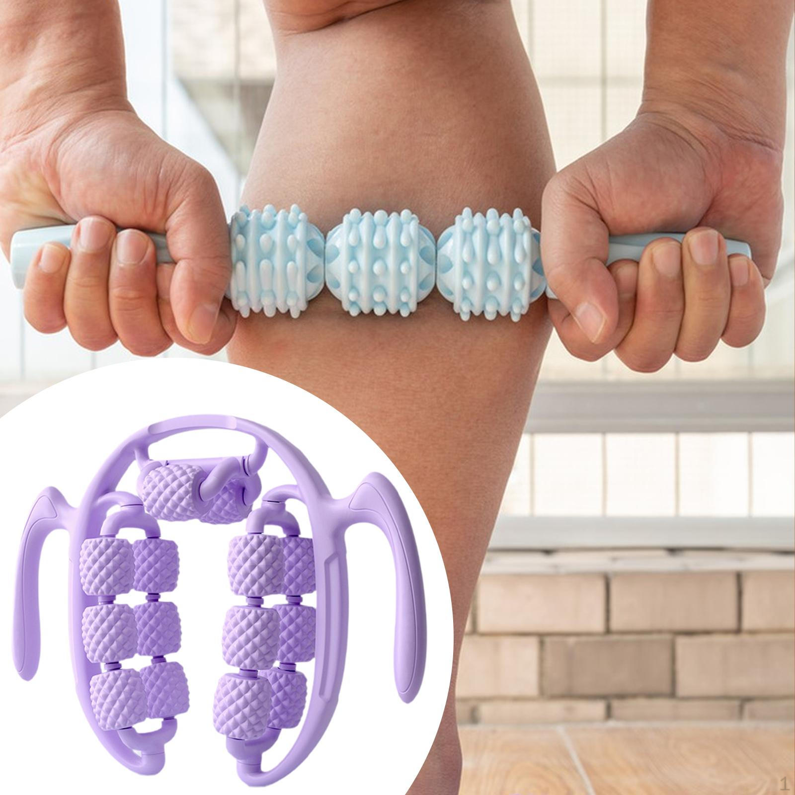 Массажер для икр Ролик для фитнеса ног и рук 14 wheels violet
Массажер для икр Ролик для фитнеса ног и рук 14 wheels violet