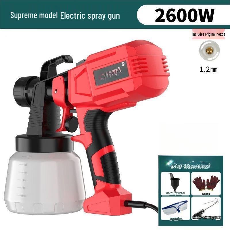 TURBOSUN Electric Paint Sprayer CN plug (adapter included)
TURBOSUN Electric Paint Sprayer CN plug (adapter included)