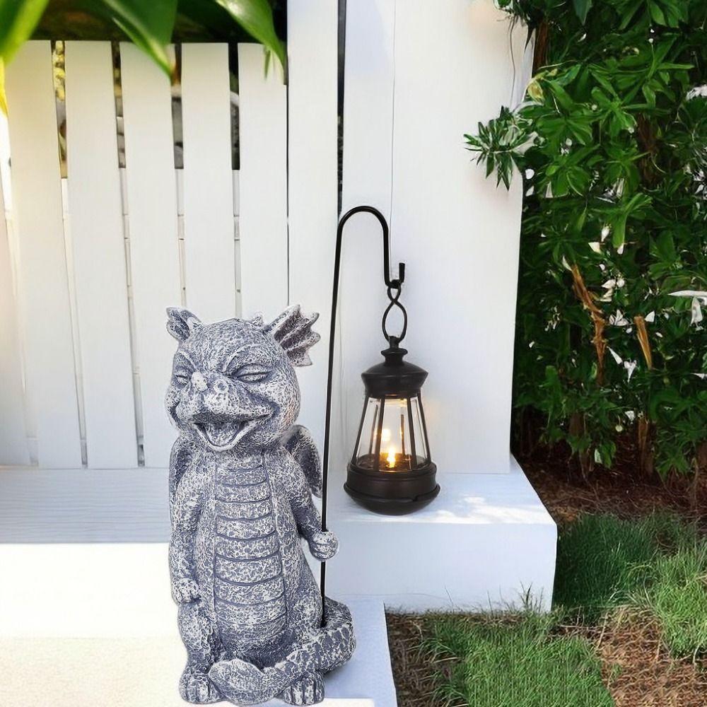 Creative Solar Dragon Holding Lamp Cute Animal Statue Lamp Dinosaur Sculptures Light Balcony Style 4
Creative Solar Dragon Holding Lamp Cute Animal Statue Lamp Dinosaur Sculptures Light Balcony Style 4