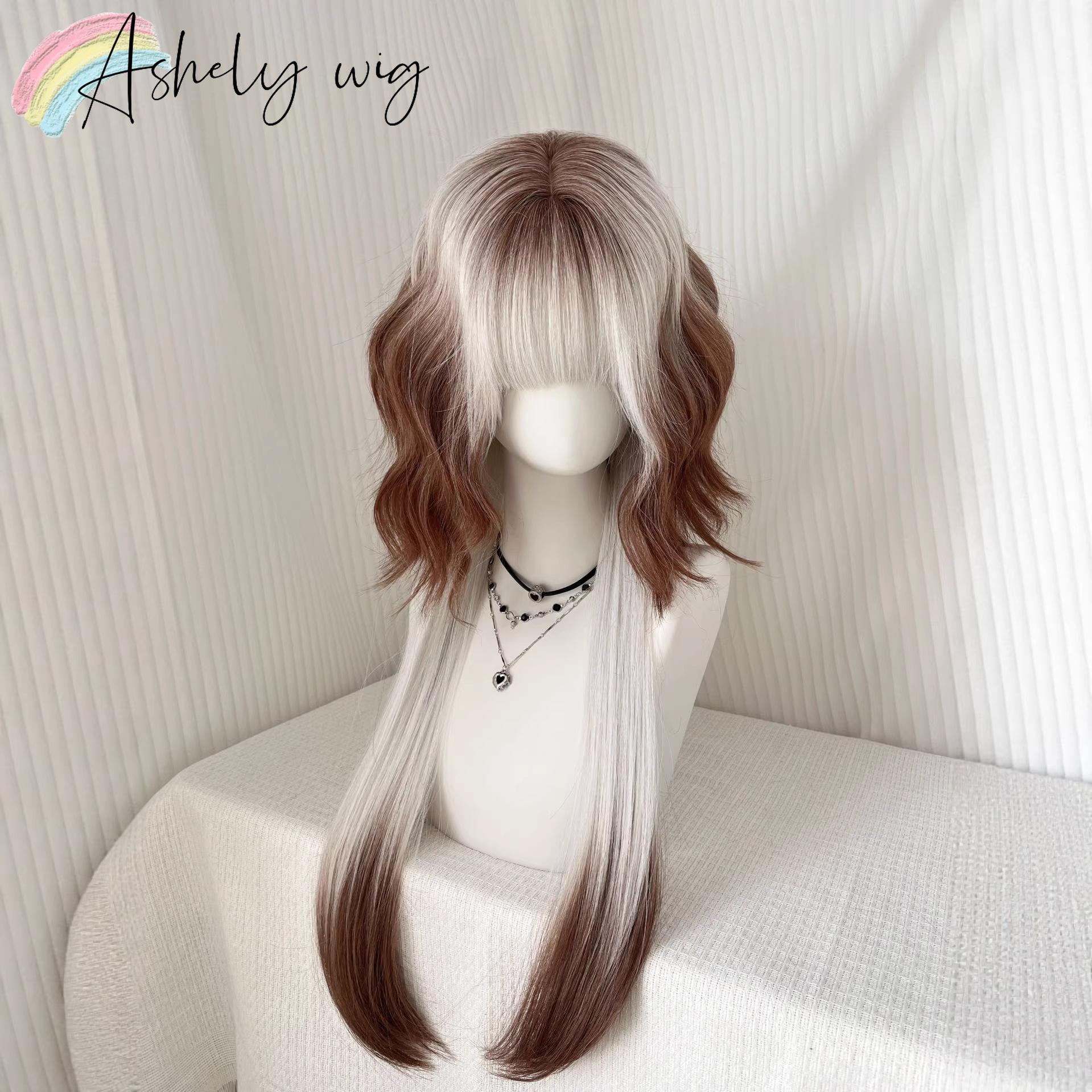 Ashely Jellyfish Head Black with Red Wigs with Bangs Subculture Y2K High Temperature Fibers Cosplay Synthetic Wigs for Daily Use (as the picture,1pc)
Ashely Jellyfish Head Black with Red Wigs with Bangs Subculture Y2K High Temperature Fibers Cosplay Synthetic Wigs for Daily Use (as the picture,1pc)