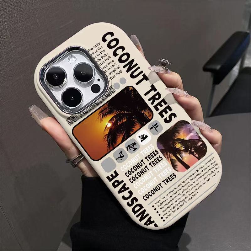 Coconut Tree 15pro Suitable for 16promax IPhone Case IPhone 14 Personality 13mini Europe and America iphone7p/8p
Coconut Tree 15pro Suitable for 16promax IPhone Case IPhone 14 Personality 13mini Europe and America iphone7p/8p