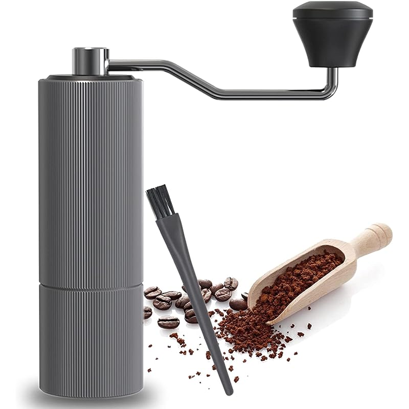 coffee mill manual mortar type stainless steel blade capacity 25g Roughness adjustable lightweight compact Labor saving Portable type mill mixer With
coffee mill manual mortar type stainless steel blade capacity 25g Roughness adjustable lightweight compact Labor saving Portable type mill mixer With