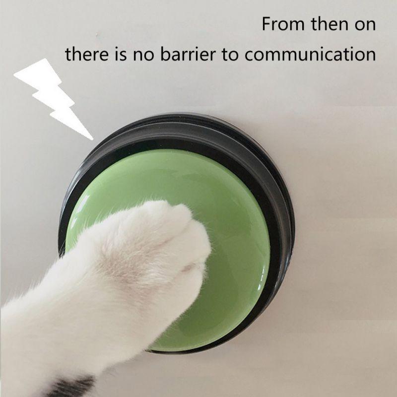 Battery Powered Voice Recording Button for Dog Communication Pet Training Buzzer Device Yellow
Battery Powered Voice Recording Button for Dog Communication Pet Training Buzzer Device Yellow